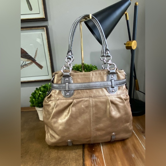Coach Limited Edition XL North South Tote in Bronze Copper - Picture 9 of 15